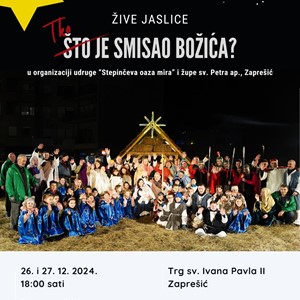 Žive jaslice u Zaprešiću